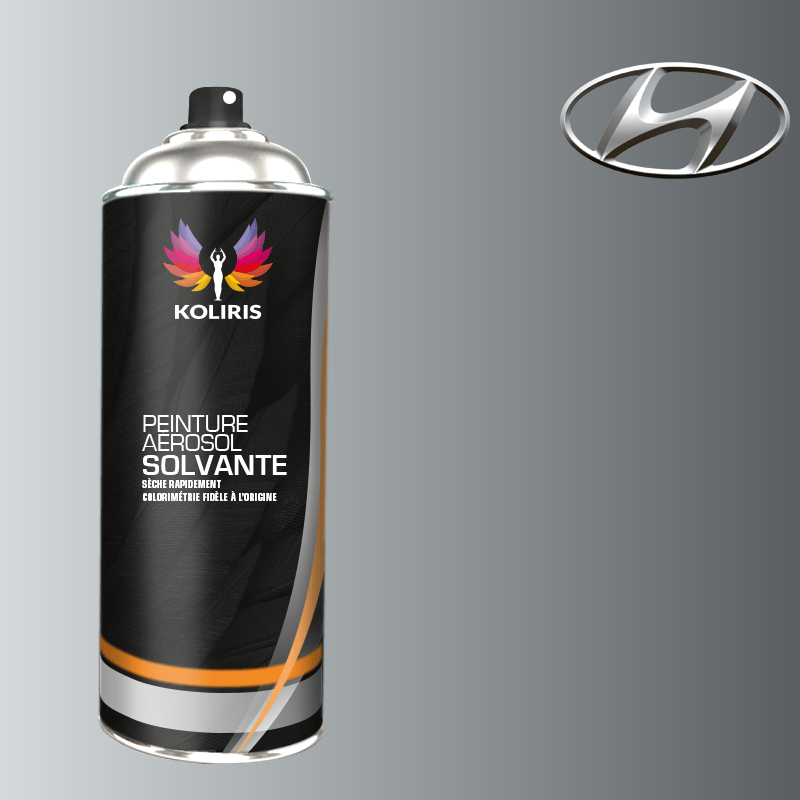 Bombe de peinture voiture solvant Hyundai 400ml