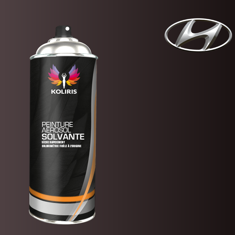 Bombe de peinture voiture solvant Hyundai 400ml