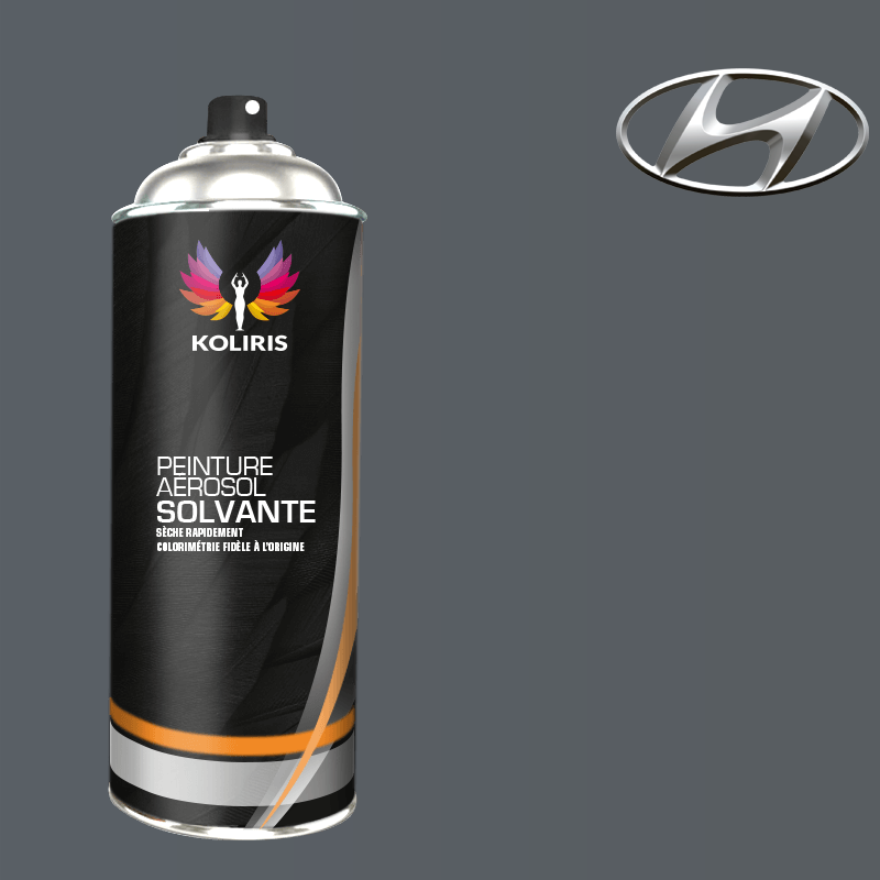 Bombe de peinture voiture solvant Hyundai 400ml