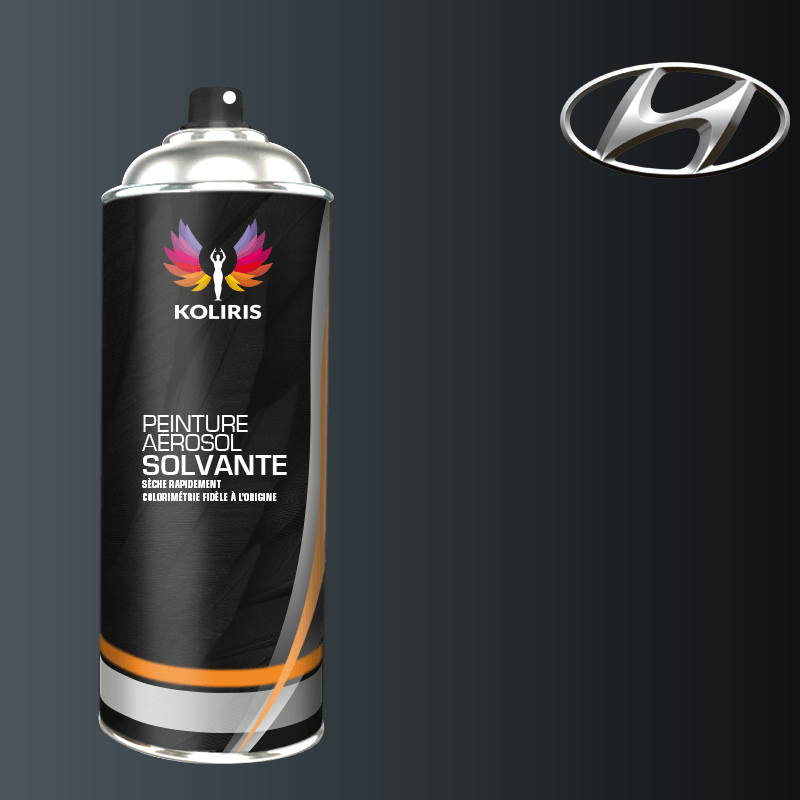 Bombe de peinture voiture solvant Hyundai 400ml