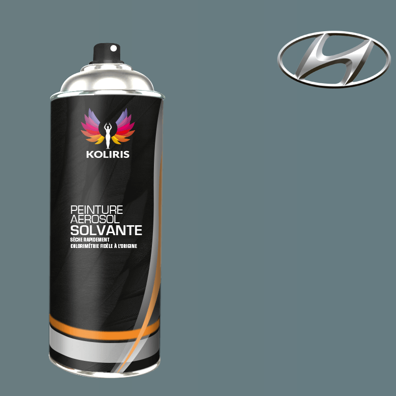 Bombe de peinture voiture solvant Hyundai 400ml