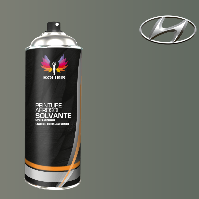 Bombe de peinture voiture solvant Hyundai 400ml