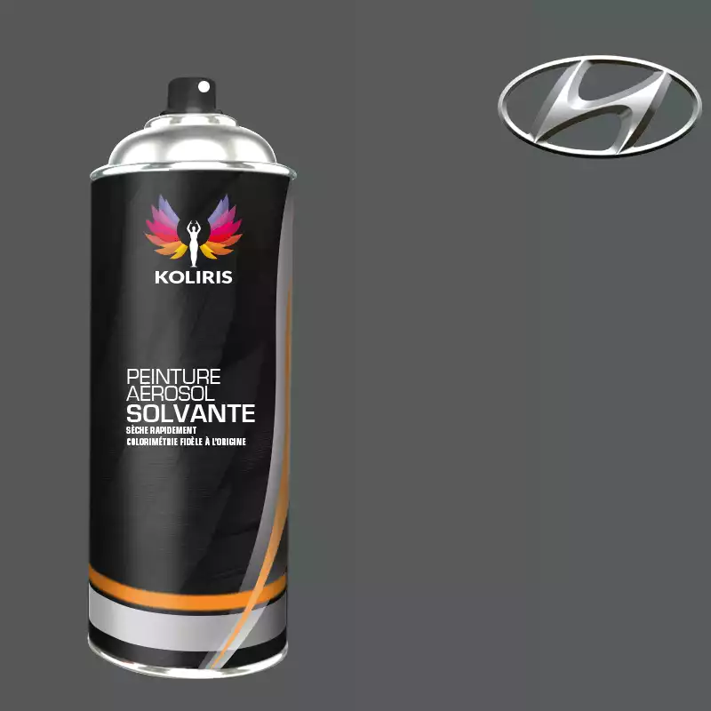 Bombe de peinture voiture solvant Hyundai 400ml