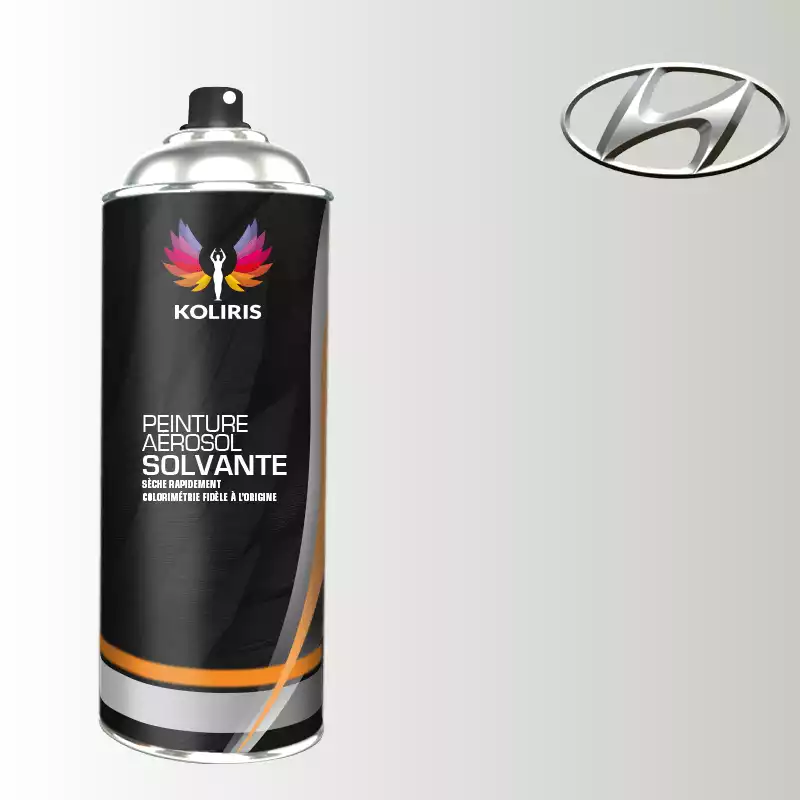 Bombe de peinture voiture solvant Hyundai 400ml