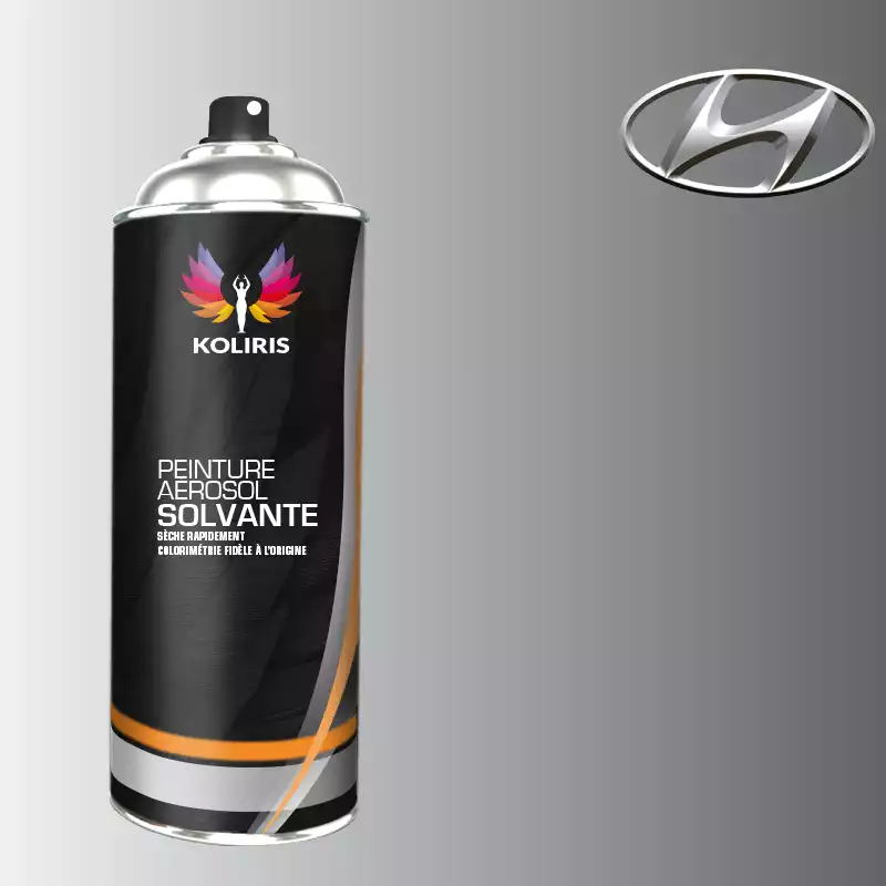 Bombe de peinture voiture solvant Hyundai 400ml