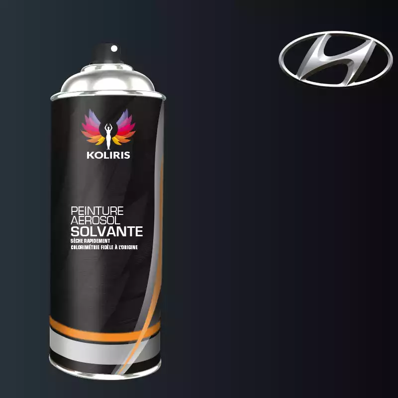 Bombe de peinture voiture solvant Hyundai 400ml