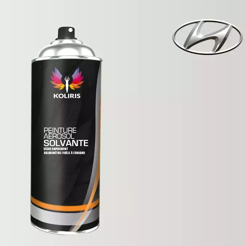 Bombe de peinture voiture solvant Hyundai 400ml