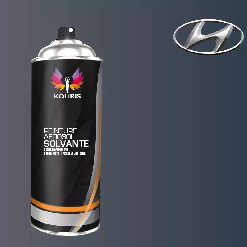 Bombe de peinture voiture solvant Hyundai 400ml