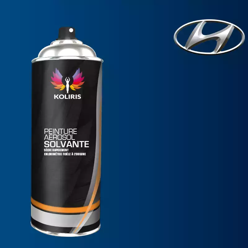 Bombe de peinture voiture solvant Hyundai 400ml