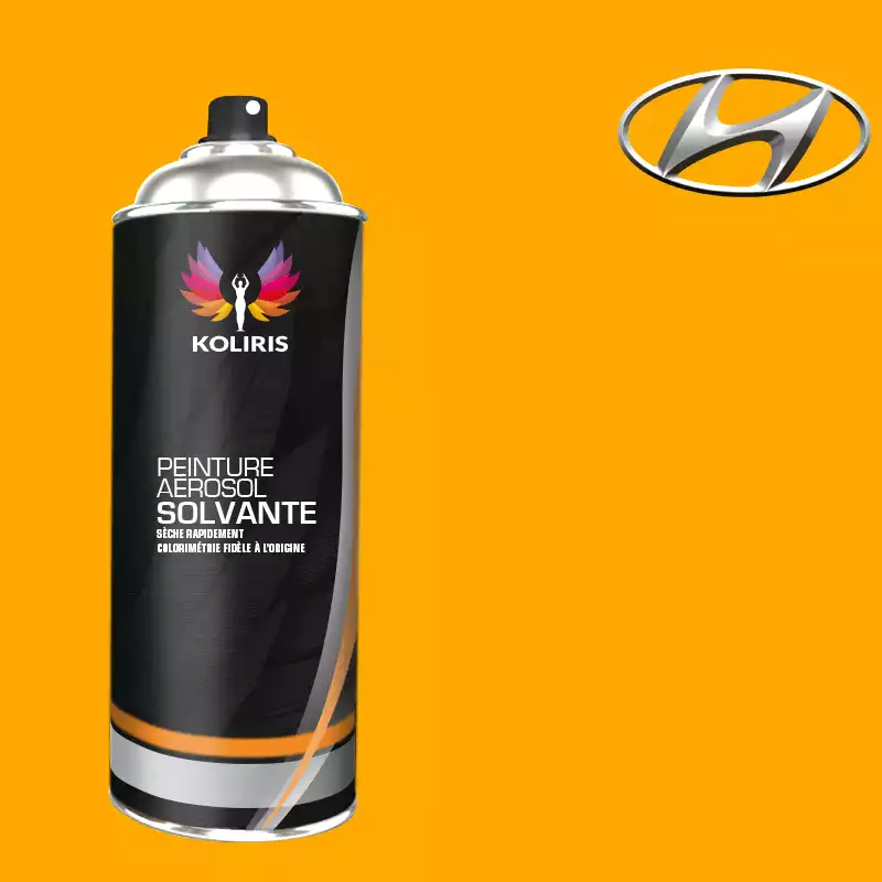 Bombe de peinture voiture solvant Hyundai 400ml