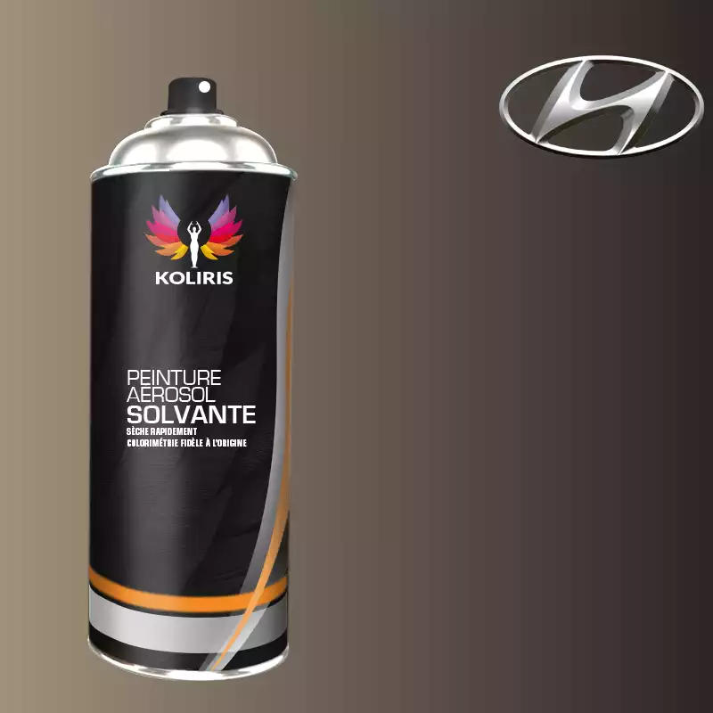 Bombe de peinture voiture solvant Hyundai 400ml