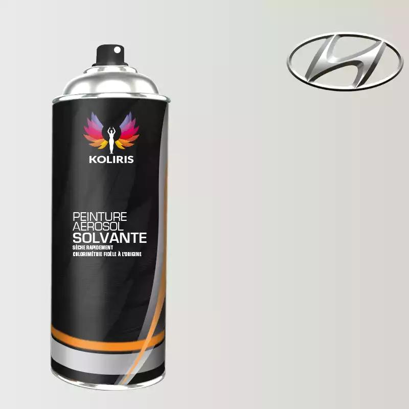 Bombe de peinture voiture solvant Hyundai 400ml