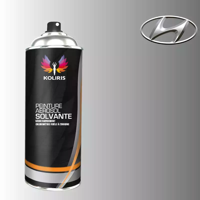 Bombe de peinture voiture solvant Hyundai 400ml