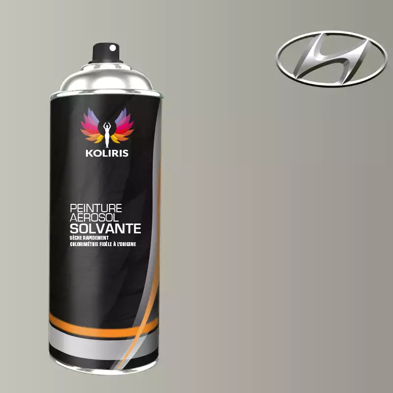 Bombe de peinture voiture solvant Hyundai 400ml