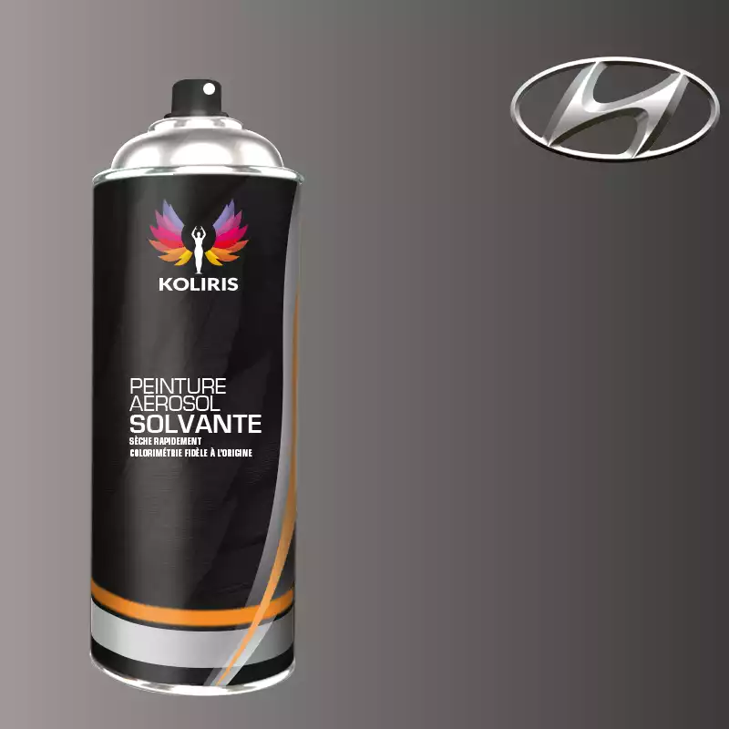 Bombe de peinture voiture solvant Hyundai 400ml