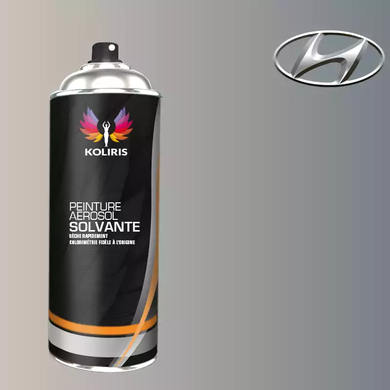 Bombe de peinture voiture solvant Hyundai 400ml