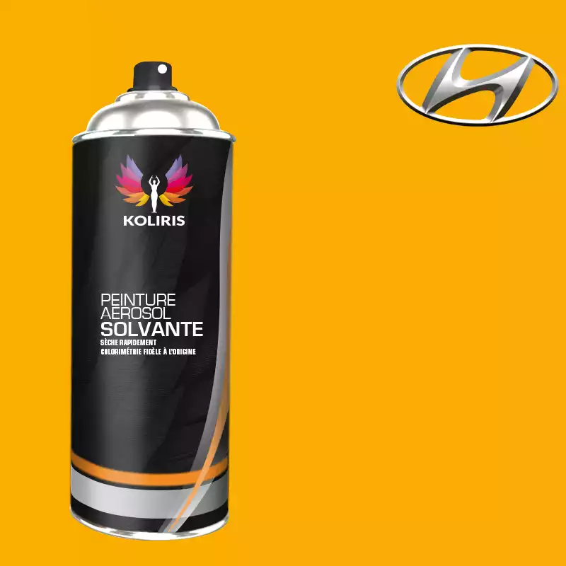 Bombe de peinture voiture solvant Hyundai 400ml