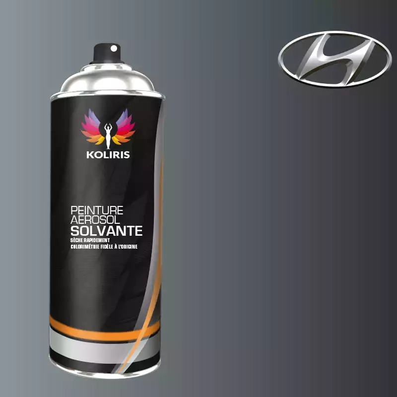 Bombe de peinture voiture solvant Hyundai 400ml