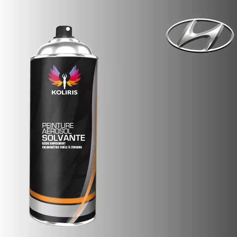 Bombe de peinture voiture solvant Hyundai 400ml