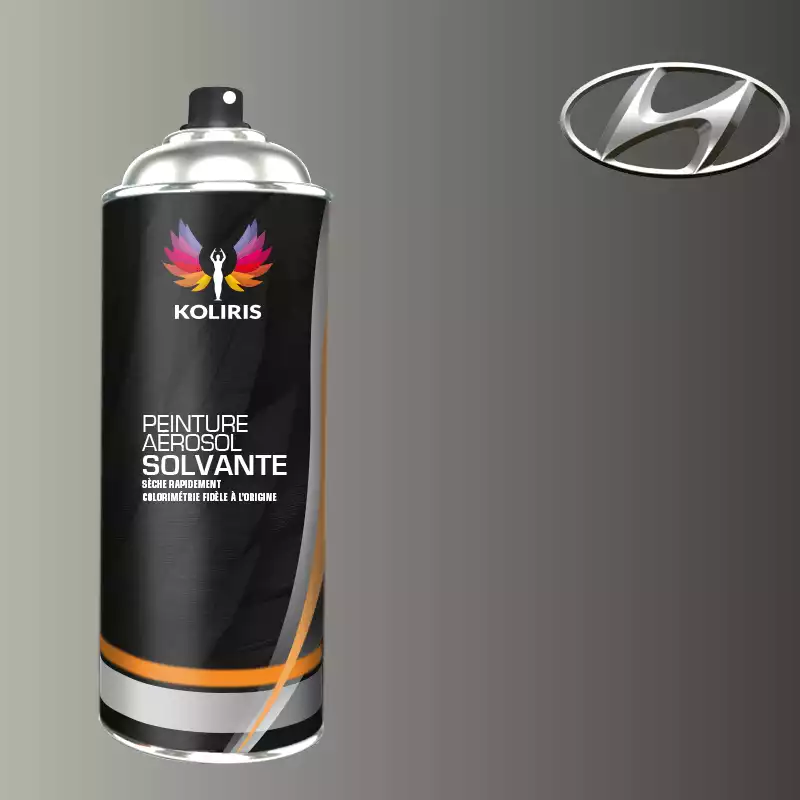 Bombe de peinture voiture solvant Hyundai 400ml