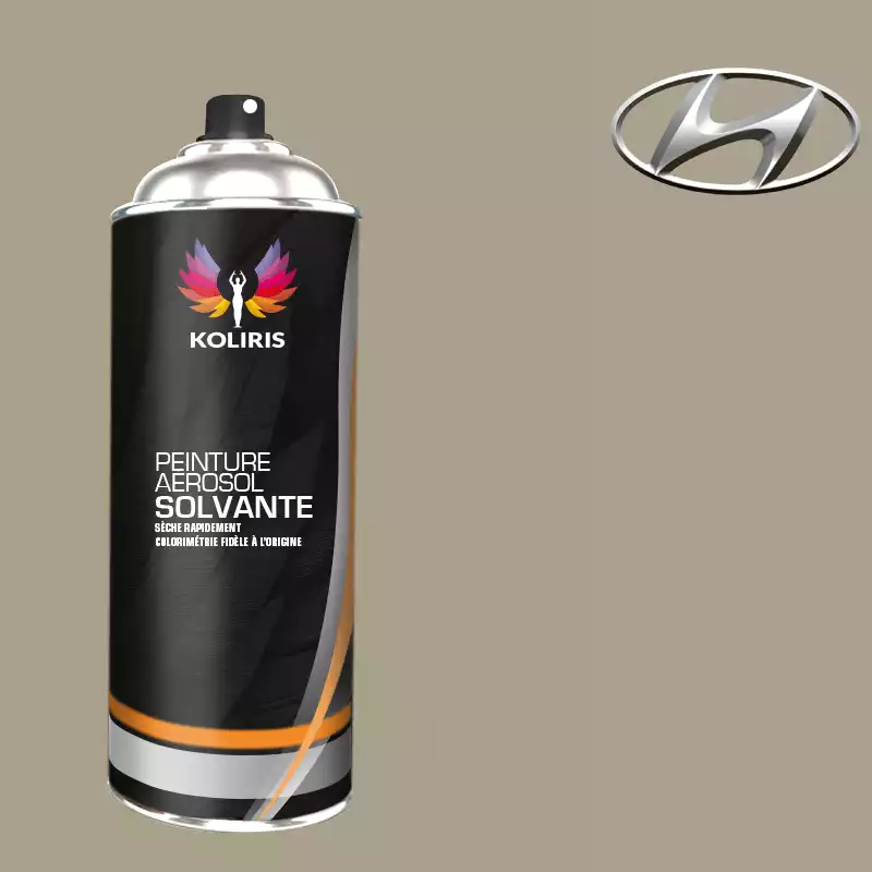 Bombe de peinture voiture solvant Hyundai 400ml