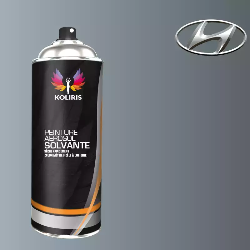 Bombe de peinture voiture solvant Hyundai 400ml