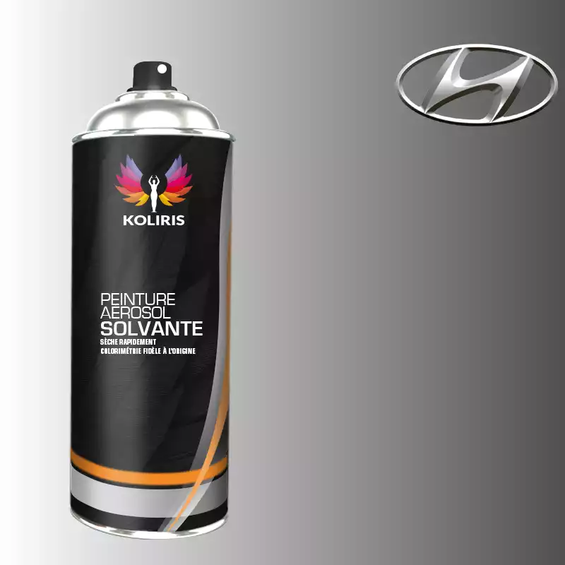 Bombe de peinture voiture solvant Hyundai 400ml