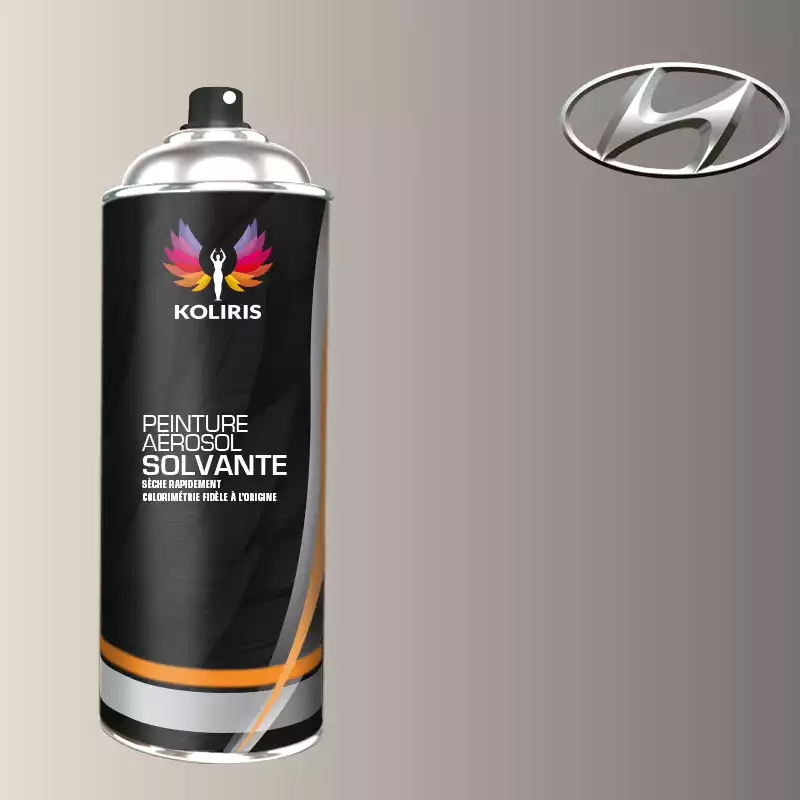 Bombe de peinture voiture solvant Hyundai 400ml