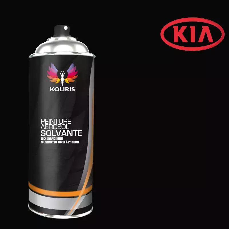 Bombe de peinture voiture solvant Kia 400ml