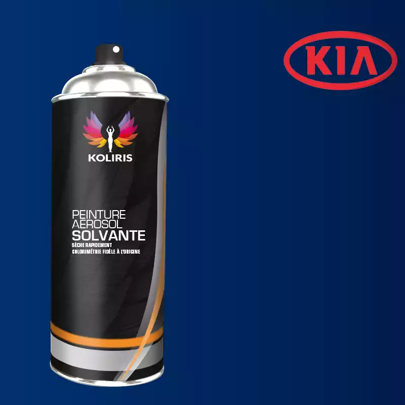 Bombe de peinture voiture solvant Kia 400ml