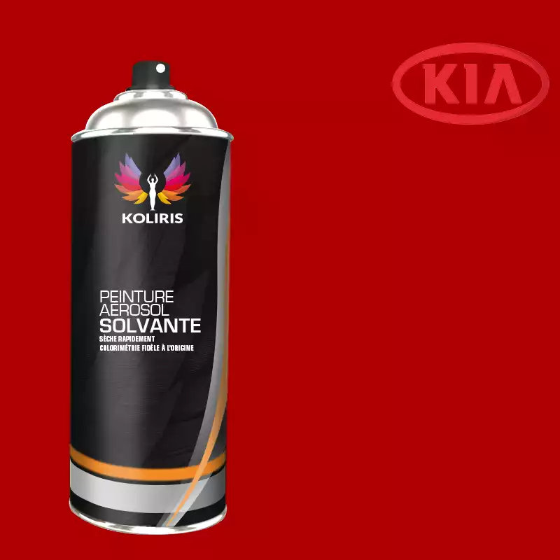 Bombe de peinture voiture solvant Kia 400ml