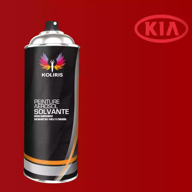 Bombe de peinture voiture solvant Kia 400ml