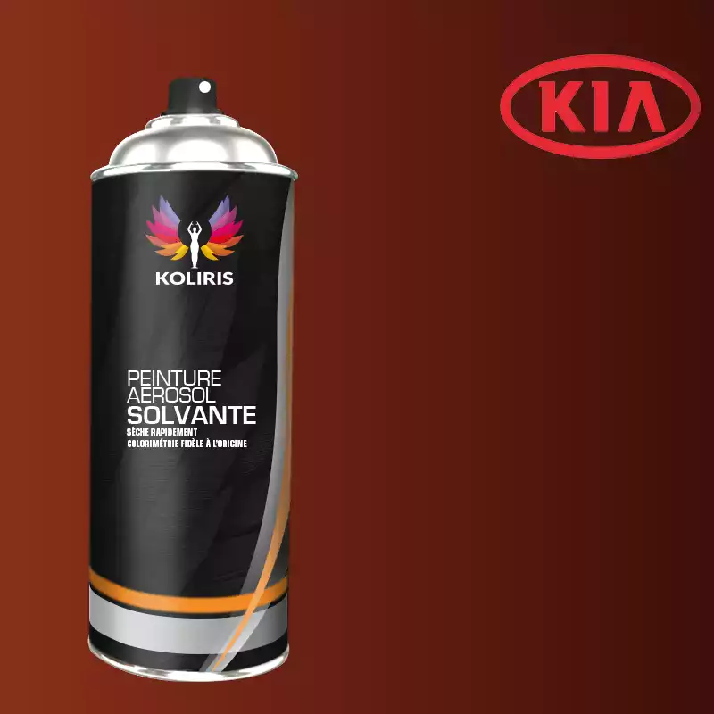 Bombe de peinture voiture solvant Kia 400ml