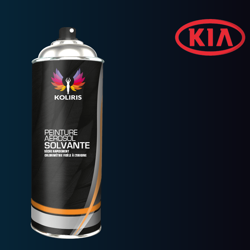 Bombe de peinture voiture solvant Kia 400ml