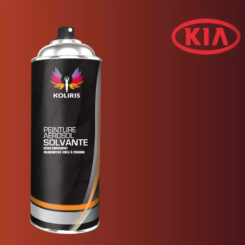 Bombe de peinture voiture solvant Kia 400ml