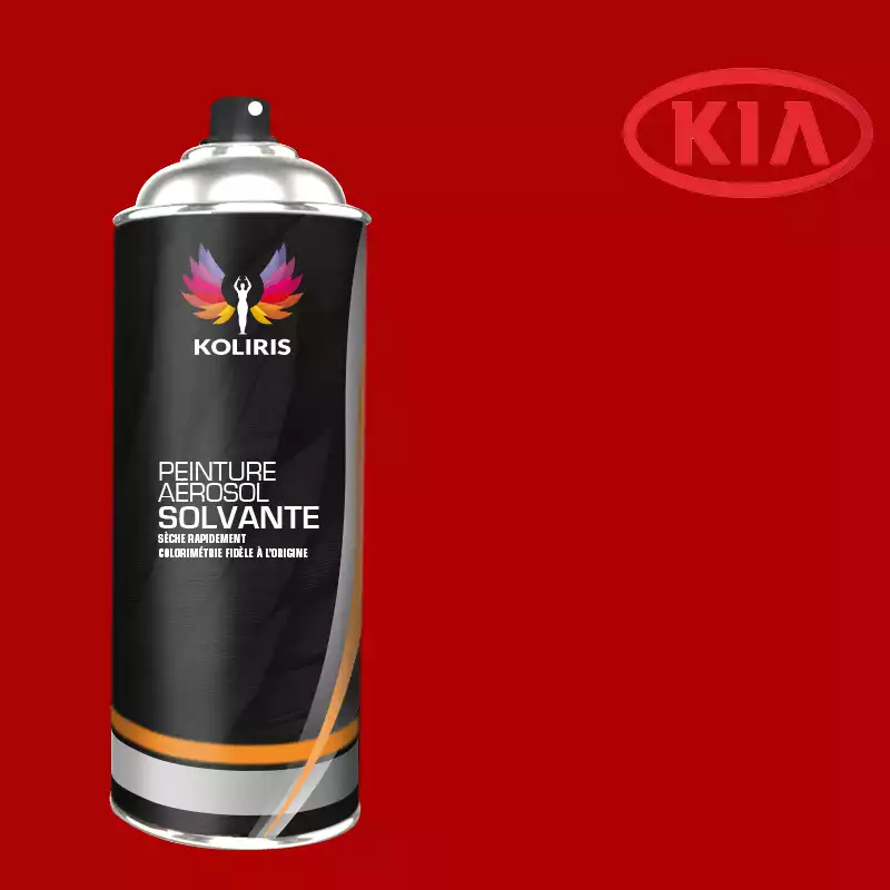 Bombe de peinture voiture solvant Kia 400ml