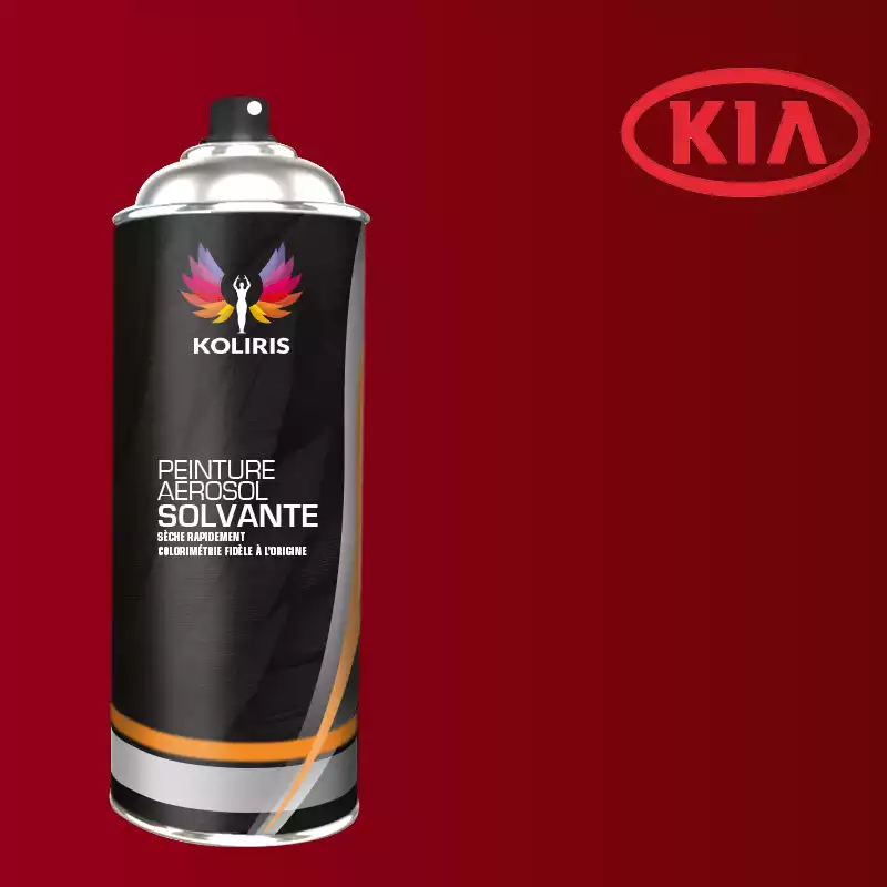 Bombe de peinture voiture solvant Kia 400ml