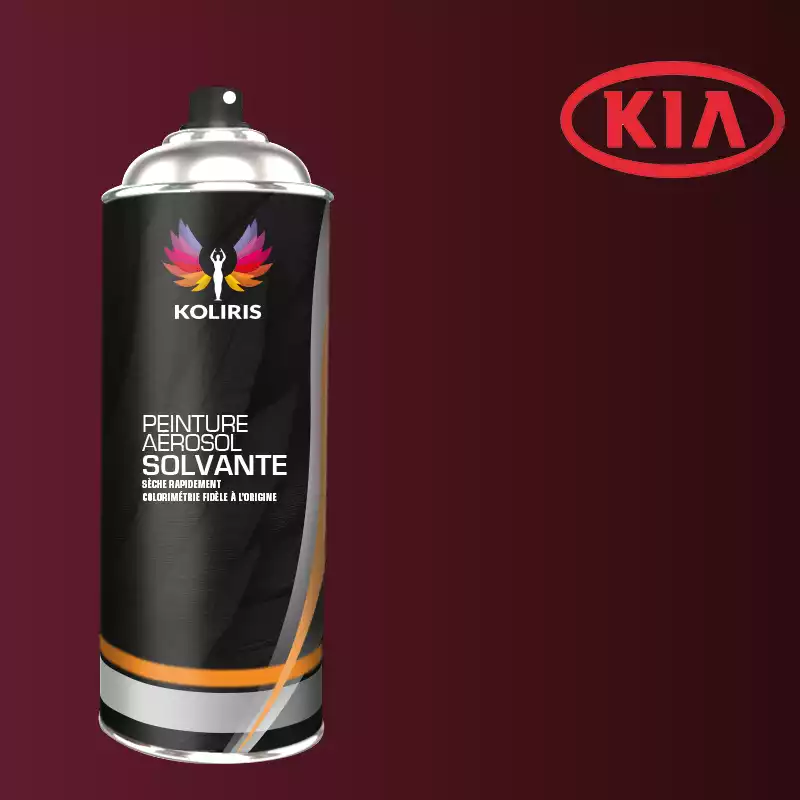 Bombe de peinture voiture solvant Kia 400ml