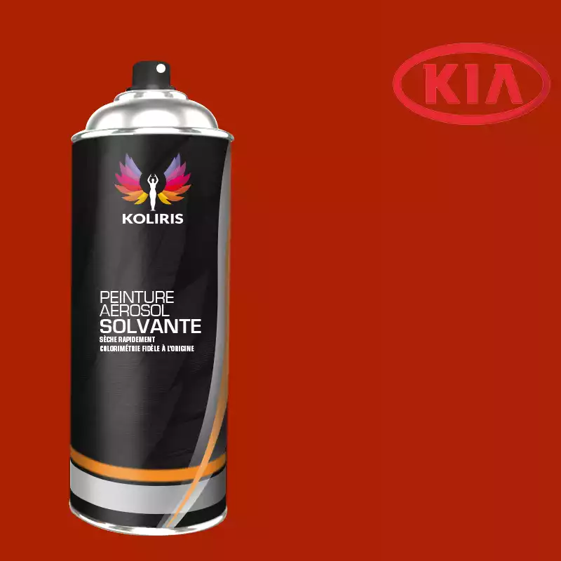 Bombe de peinture voiture solvant Kia 400ml