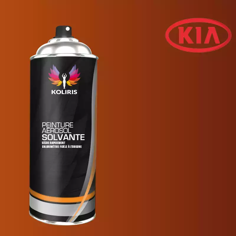 Bombe de peinture voiture solvant Kia 400ml