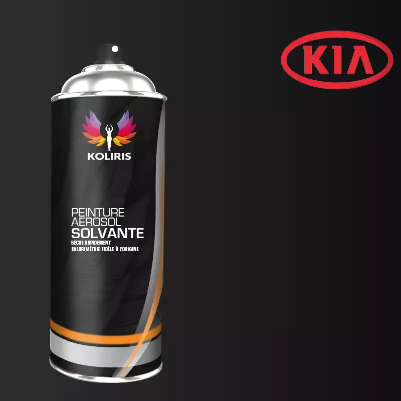 Bombe de peinture voiture solvant Kia 400ml