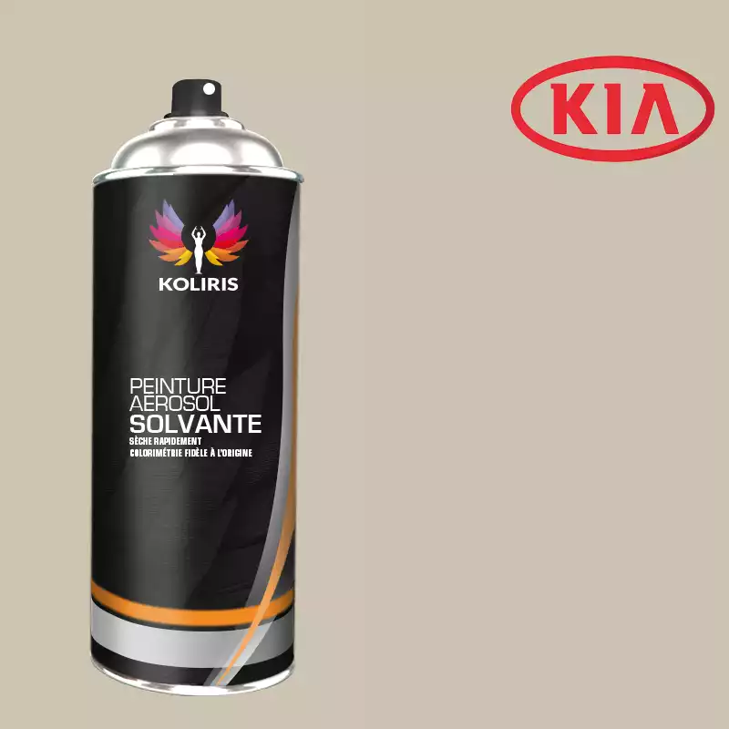 Bombe de peinture voiture solvant Kia 400ml