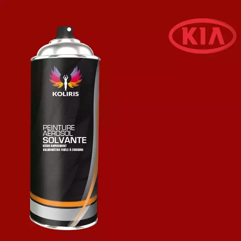 Bombe de peinture voiture solvant Kia 400ml