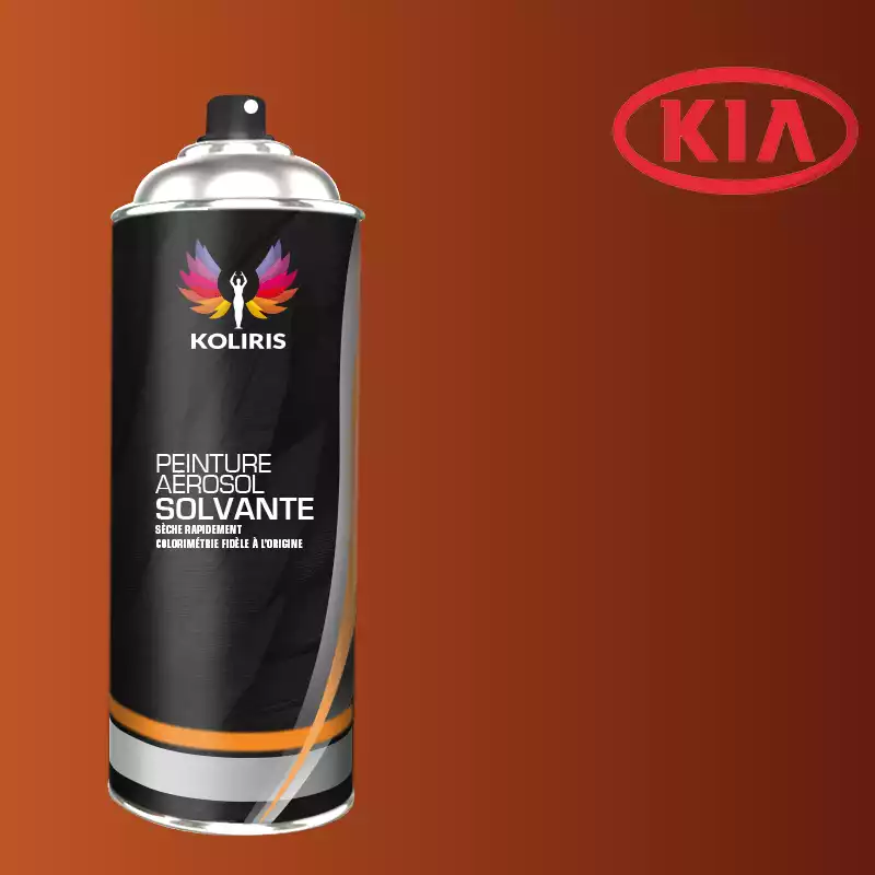 Bombe de peinture voiture solvant Kia 400ml