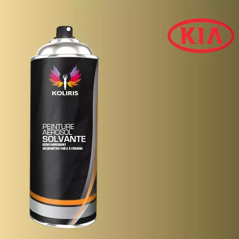 Bombe de peinture voiture solvant Kia 400ml