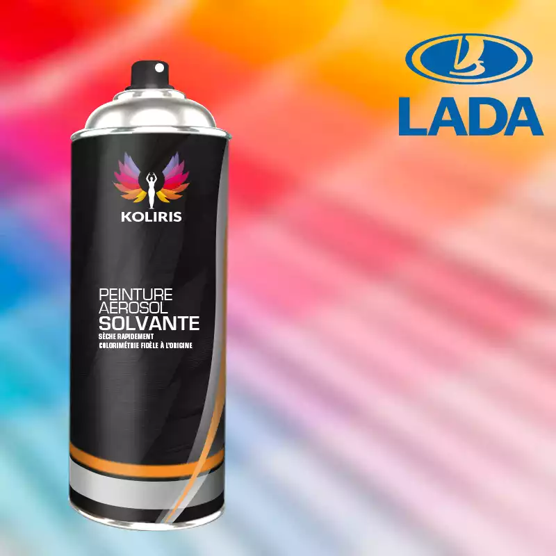 Bombe de peinture voiture solvant Lada 400ml