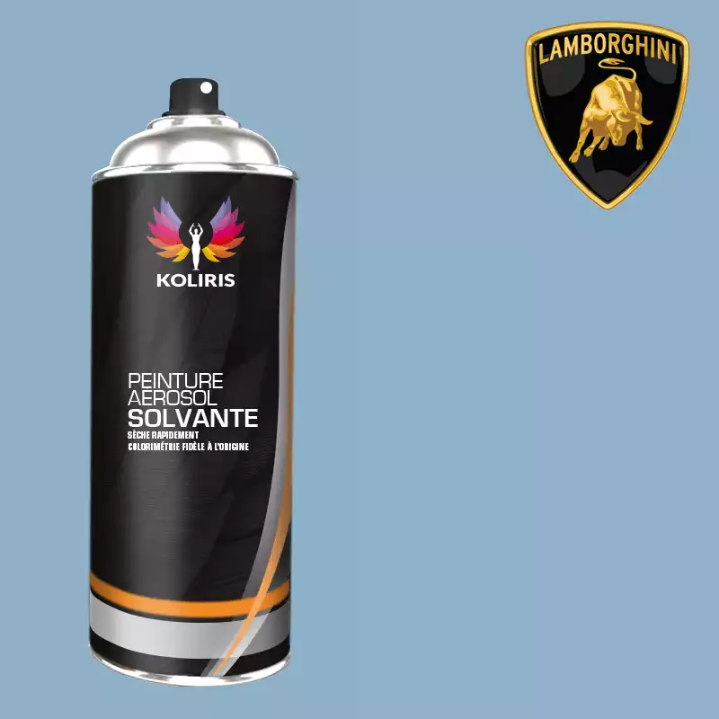 Bombe de peinture voiture solvant Lamborghini 400ml