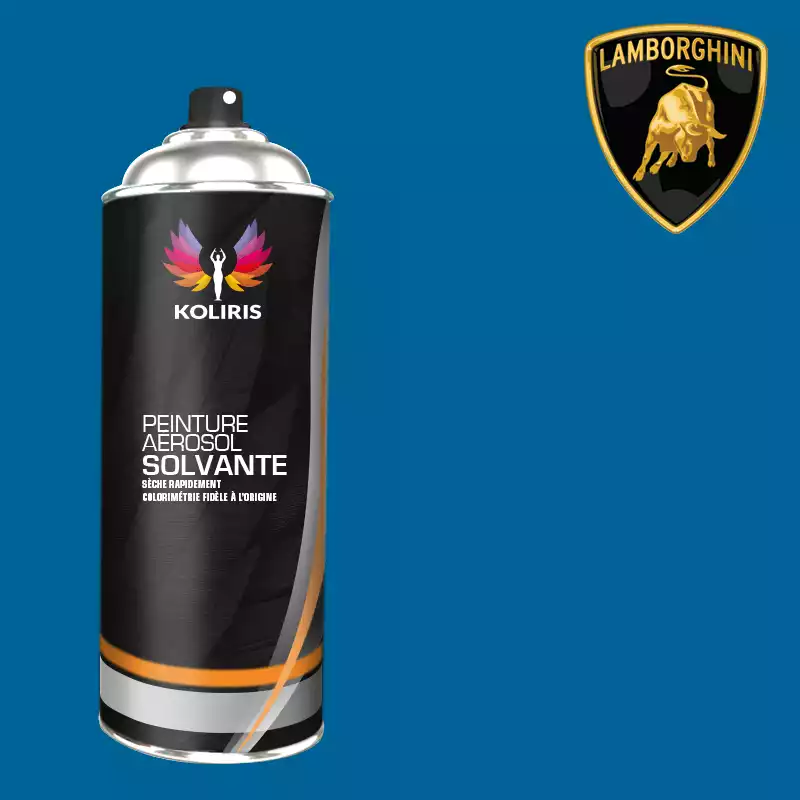 Bombe de peinture voiture solvant Lamborghini 400ml