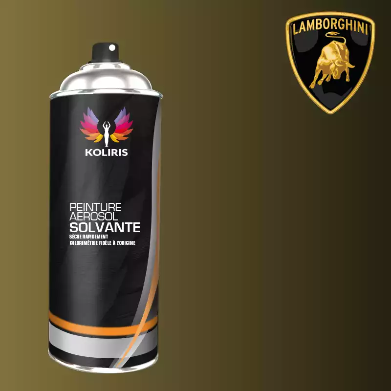 Bombe de peinture voiture solvant Lamborghini 400ml