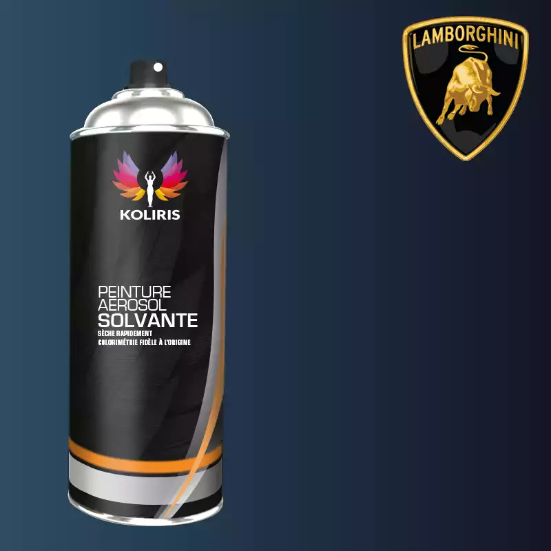 Bombe de peinture voiture solvant Lamborghini 400ml